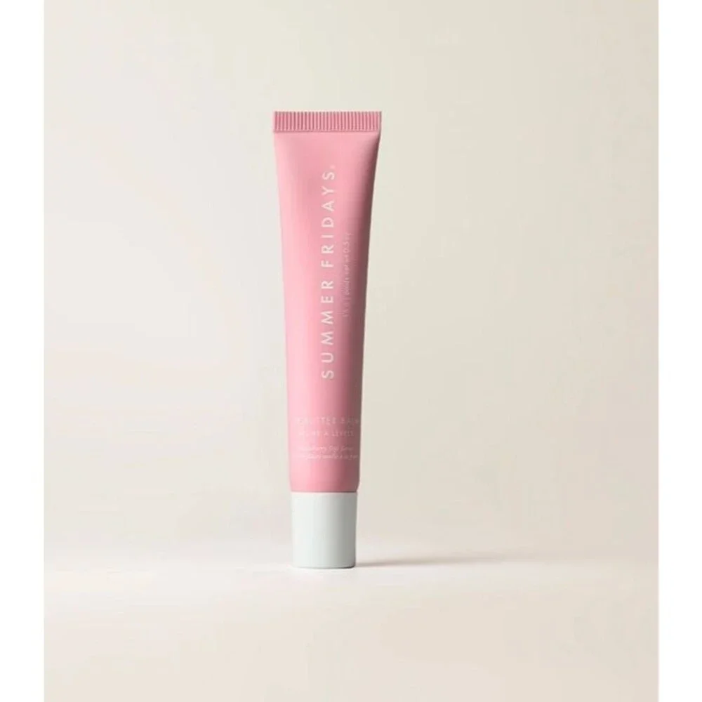 Summer Fridays Lip Butter Balm - Strawberry Soft Serve ✨️ LIMITED EDITION / Firm